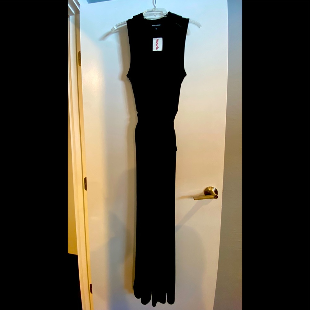 Black Sleeveless Jumpsuit